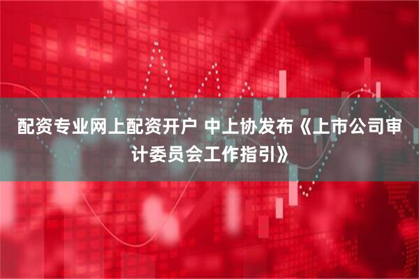 配资专业网上配资开户 中上协发布《上市公司审计委员会工作指引》